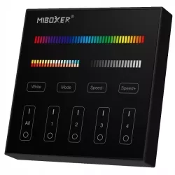 Sterownik LED Panel ścienny RGB+CCT 12/24V 5A B4B — zdjęcie 3