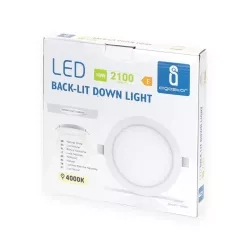 Oprawa sufitowa LED 18W 4000K okrągła natynkowa 1 szt — zdjęcie 3