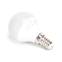 Żarówki LED G45 E14 7W 6500K zimna biel 2 szt. blister — zdjęcie 3