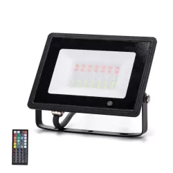 Halogen naświetlacz LED RGB 30W z pilotem Aigostar — zdjęcie 2