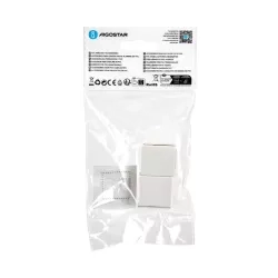 Łącznik prosty kwadratowy do korytka 25x16 mm biały PVC 4 szt — zdjęcie 6