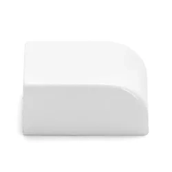 Zaślepka kwadratowa do korytka 15x10 mm biała PVC 4 szt — zdjęcie 4