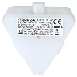 Adapter do lampy LED trójkątny 6500K — zdjęcie 5