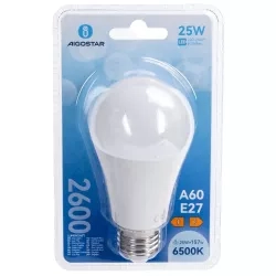 Żarówka LED A60 E27 25W 6500K, blister — zdjęcie 5