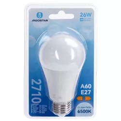 Żarówka LED A60 E27 26W 6500K 1 szt. blister — zdjęcie 5