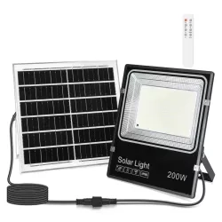 Solarny naświetlacz 200W 5m kabel regulowana barwa światła SP08 — zdjęcie 2