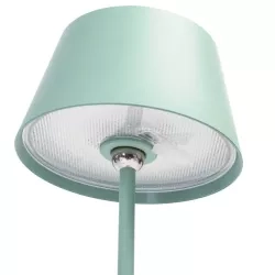 Lampka biurkowa LED 5W metalowa niebieska 3 barwy światła 3600mAh IP44 — zdjęcie 3