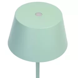 Lampka biurkowa LED 5W metalowa niebieska 3 barwy światła 3600mAh IP44 — zdjęcie 4