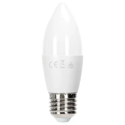 Żarówka świeczka LED C37 E27 11W 1060lm neutralna do kuchni energoszczędna - biała matowa obudowa - wariant 10711