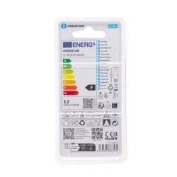 Żarówka LED świeczka C37 E27 12W=81W 1170lm zimna do biura energoszczędna - biała matowa obudowa świeczka