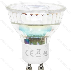Żarówki LED GU10 4,5W 6500K szkło 2 szt. blister