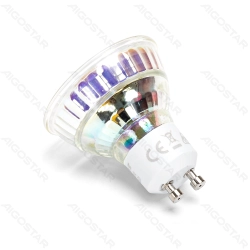 Żarówki LED GU10 4,5W 3000K szklane COB 2 szt. blister