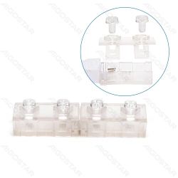 LED High voltage strip light without wire Accessories 2835 5050 I connector 2pcs I-shaped connectors up and bottom cover 10-panel width