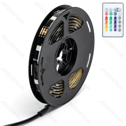 Taśma LED 2m 4,9W 60x5050 RGB USB pilot 20 przycisków blister