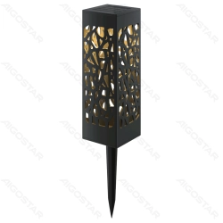 Solar Lawn Light Ambient Plastic Hollow lampshades 2700K 08 series
