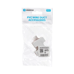Łącznik kątowy PVC 15x10 mm biały 4 sztuki