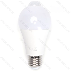 Żarówka LED A60 E27 15W 6500K dzienna z czujnikiem ruchu blister 1 szt