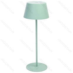 LED Table lamp Ambient Metal Cyan 5W Three color temperatures 3600mAh IP44
