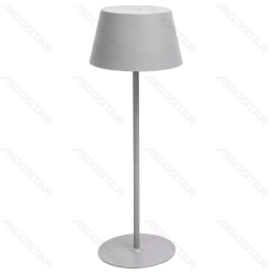 LED Table lamp Ambient Metal Grey 5W Three color temperatures 3600mAh IP44