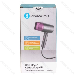 Travel hair dryer 1800W Grey VDE