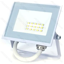 Halogen LED 10W 230V 900lm slim IP65 zimny 6500K mocne światło do biura