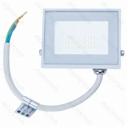 Halogen LED 10W 230V 900lm slim IP65 zimny 6500K mocne światło do biura