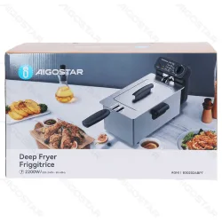 Frytkownica Aigostar Agni 2200 W 3 l praktyczna i szybka w użyciu