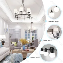 Żarówka LED A60 E14 6W 6500K 510lm Aigostar do biura energoszczędna