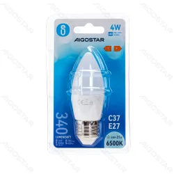 Żarówka LED C37 E27 4W 4000K zimna świeczka do kuchni energooszczędna