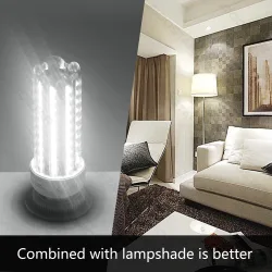 Żarówka LED 15W E27 1510lm zimna 6000K w kształcie U energooszczędna do biura