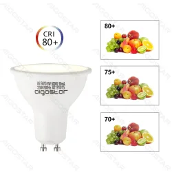 Żarówka halogen LED GU10 3W 230V 3000K fi50mm Aigostar energooszczędna do salonu