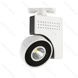 Reflektor LED COB 23W 1250LM 4000K do systemów szynowych dwuprzewodowych o neutralnym świetle do biura