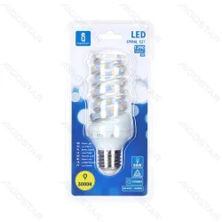 Żarówka spiralna LED E27 13W 1290lm ciepła 2700K energooszczędna do salonu