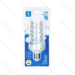 Żarówka spiralna LED E27 20W 2070lm neutralna do kuchni energooszczędna