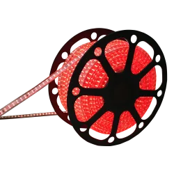 Taśma LED 230V 50m czerwona 8mm do efektownego podświetlenia wnętrz