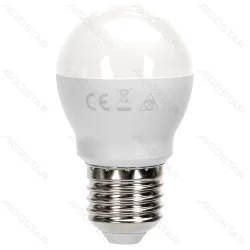 Żarówka LED G45 E27 6W 510lm ciepła do salonu energooszczędna