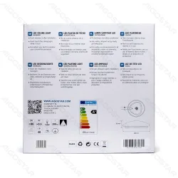 Lampa sufitowa LED 24W 3000K z czujnikiem Aigostar do przytulnego wnętrza