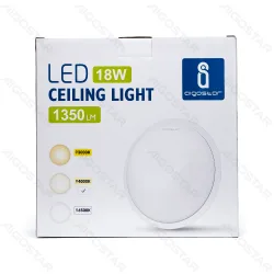 Lampa sufitowa LED 18W 4000K neutralna Aigostar do kuchni i biura