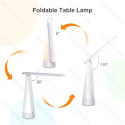 Składana lampa stołowa LED 7W 4000K w białym kolorze do kuchni