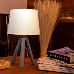 Lampa stołowa z żywicy Aigostar E14 model 273231207 nowoczesny design