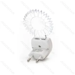 Lampka nocna LED RGB Aigostar 273231415 z czujnikiem zmierzchu do gniazdka praktyczna i kolorowa