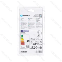 Żarówka LED Filament ST64 E27 4W=41W 480lm ciepła do salonu energiooszczędna