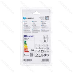 Żarówka LED Filament ST64 E27 4W 400lm ciepła do salonu energoszczędna