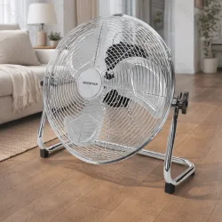 Przemysłowy wentylator podłogowy 100W Aigostar z oscylacją 135° dla efektywnego chłodzenia