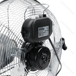 Przemysłowy wentylator podłogowy 100W Aigostar z oscylacją 135° dla efektywnego chłodzenia