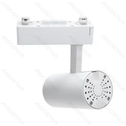 Reflektor LED COB 10W 800LM zimny do systemów szynowych dwuprzewodowych mocne światło