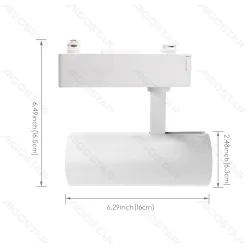 Reflektor LED COB 10W 800LM neutralny do szyn trójprzewodowych do biura
