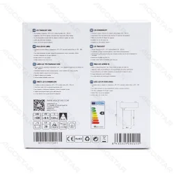 Reflektor LED COB 10W 800LM zimny do systemów szynowych trzyprzewodowych mocne światło