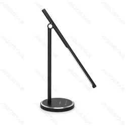Składana lampa stołowa LED 8W 3000-6000K czarna do przytulnego klimatu