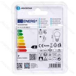 Żarówka LED G45 E27 7W 4000K 620lm mała kulka do kuchni energoszczędna
